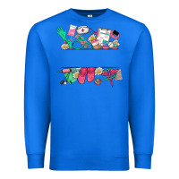 True Royal custom name nurse Premium Sweatshirt - NancyCooperArtShop