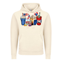 Vintage Artic 4th of july coffee cups Vintage Hoodie - Zillion Design Studio