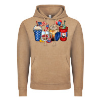 Vintage Coffee 4th of july coffee cups Vintage Hoodie - Zillion Design Studio