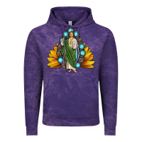 Cloud Purple san judas gemstone sunflower Vintage Hoodie - JahusDesignShop