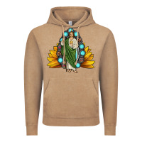 Vintage Coffee san judas gemstone sunflower Vintage Hoodie - JahusDesignShop