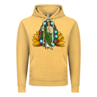 Vintage Mustard san judas gemstone sunflower Vintage Hoodie - JahusDesignShop
