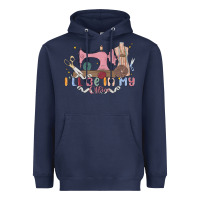 Navy ill be in my office Heavyweight Hoodie - MaliasSmallBusiness