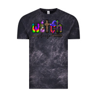 Cloud Black witch please Vintage Tee - CowhideDigitalArt