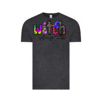 Vintage Black witch please Vintage Tee - CowhideDigitalArt