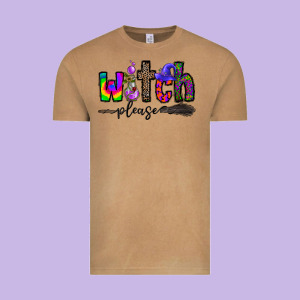 Witch Please Vintage Tee Designed By Cowhidedigitalart
