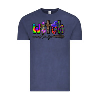 Vintage Denim witch please Vintage Tee - CowhideDigitalArt