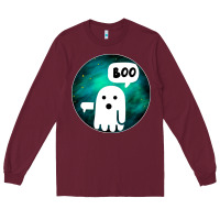 Burgundy Ghost Of Disapproval Long Sleeve Tee - Bettercallsaul