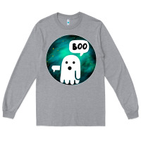 Heather Grey Ghost Of Disapproval Long Sleeve Tee - Bettercallsaul