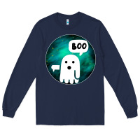 Navy Ghost Of Disapproval Long Sleeve Tee - Bettercallsaul