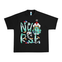 Black nurse Urban Heavy Tee - RacoonDesign