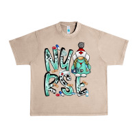 French Oak nurse Urban Heavy Tee - RacoonDesign