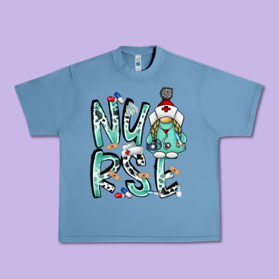Nurse Urban Heavy Tee Designed By Racoondesign