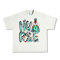 Pistachio nurse Urban Heavy Tee - RacoonDesign