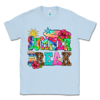 Dusty Blue summer break Classic Tee - AdoDesignShop