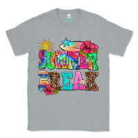 Heather Grey summer break Classic Tee - AdoDesignShop