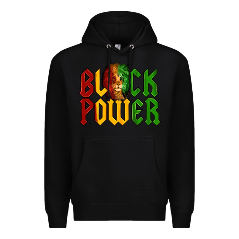 Juneteenth Lion King Black Power Premium Hoodie by LillyAllenDesigns | Teevron