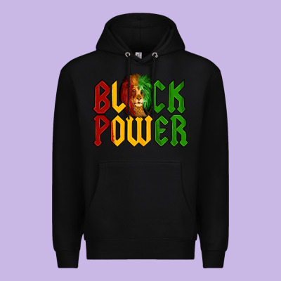 Juneteenth Lion King Black Power Premium Hoodie Designed By Lillyallendesigns
