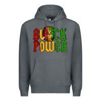 Rock Juneteenth Lion King Black Power Premium Hoodie - LillyAllenDesigns