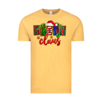 Vintage Mustard Christmas brody claus Vintage Tee - FaDigitalArtStudio