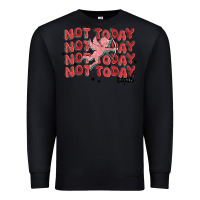 Black not today cupid Premium Sweatshirt - MaliasSmallBusiness