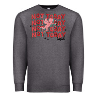 Charcoal Heather not today cupid Premium Sweatshirt - MaliasSmallBusiness