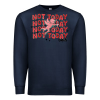 Navy not today cupid Premium Sweatshirt - MaliasSmallBusiness