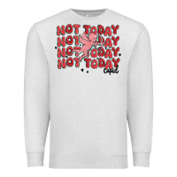 Oatmeal Heather not today cupid Premium Sweatshirt - MaliasSmallBusiness