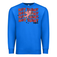 True Royal not today cupid Premium Sweatshirt - MaliasSmallBusiness