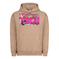 Pigment Burro Breast Cancer Maintenance Tech Urban Hoodie - texasbilliewilder