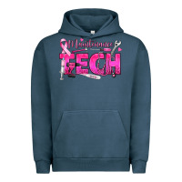 Pigment Midnight Navy Breast Cancer Maintenance Tech Urban Hoodie - texasbilliewilder