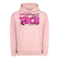 Pigment Salmon Breast Cancer Maintenance Tech Urban Hoodie - texasbilliewilder