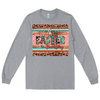 Heather Grey easter true story Long Sleeve Tee - JahusDesignShop