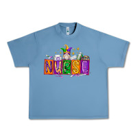 Pebble Blue nurse mardi gras Urban Heavy Tee - RacoonDesign