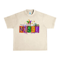 Sandshell nurse mardi gras Urban Heavy Tee - RacoonDesign