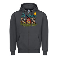Smoke barn mom sunflower Zipper Hoodie - NancyCooperArtShop