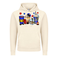 Vintage Artic police coffee cups Vintage Hoodie - Zillion Design Studio
