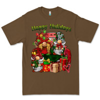 Cacao happy holidays gnomes truck Premium Tee - BarkalooDesign