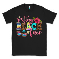 Black resting beach face Classic Tee - AdoDesignShop
