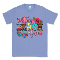 Colony Blue resting beach face Classic Tee - AdoDesignShop