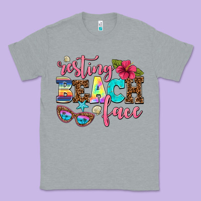 Resting Beach Face Classic Tee Designed By Adodesignshop