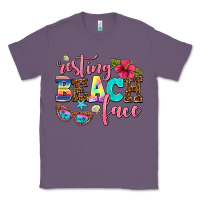 Lavender resting beach face Classic Tee - AdoDesignShop