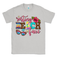 Moon Dust resting beach face Classic Tee - AdoDesignShop