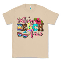 Mushroom resting beach face Classic Tee - AdoDesignShop