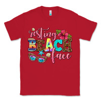 Red resting beach face Classic Tee - AdoDesignShop