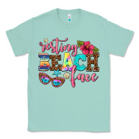 Seafoam resting beach face Classic Tee - AdoDesignShop