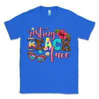 True Royal resting beach face Classic Tee - AdoDesignShop
