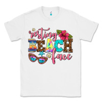 White resting beach face Classic Tee - AdoDesignShop