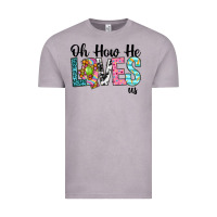 Vintage Zinc Oh how he loves us Vintage Tee - Neo Western