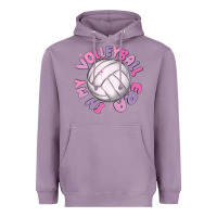 Lavender in my volleyball era Heavyweight Hoodie - MaliasSmallBusiness